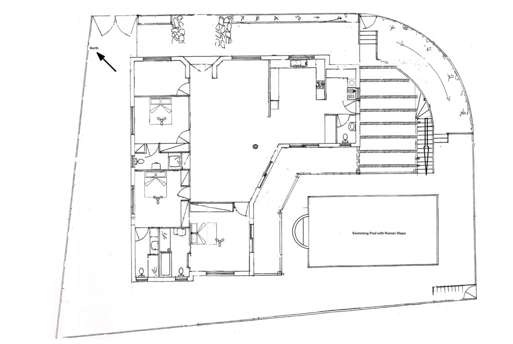 Jasmine Villa plot plan view